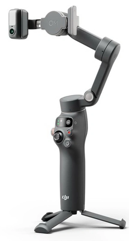 DJI Osmo Mobile 8 Standart Combo stabilizatorius, juoda, 1 nuotrauka